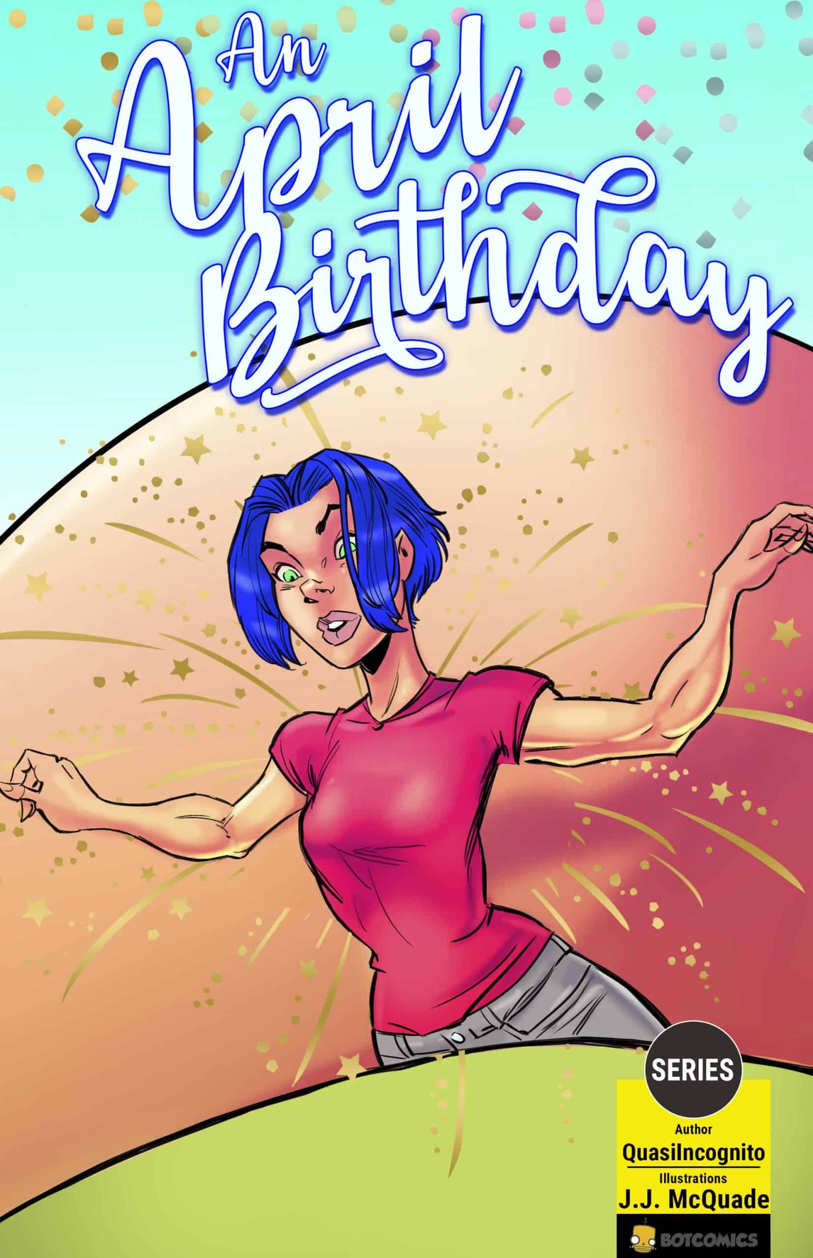 An April Birthday Cover