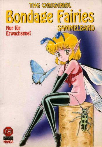 Bondage Fairies – Hentai manga by Kondom, a popular series in the English-speaking world (1990s)