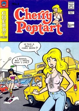 Cherry Poptart – Adult humor and sexually explicit comic book by Larry Welz (1970s)