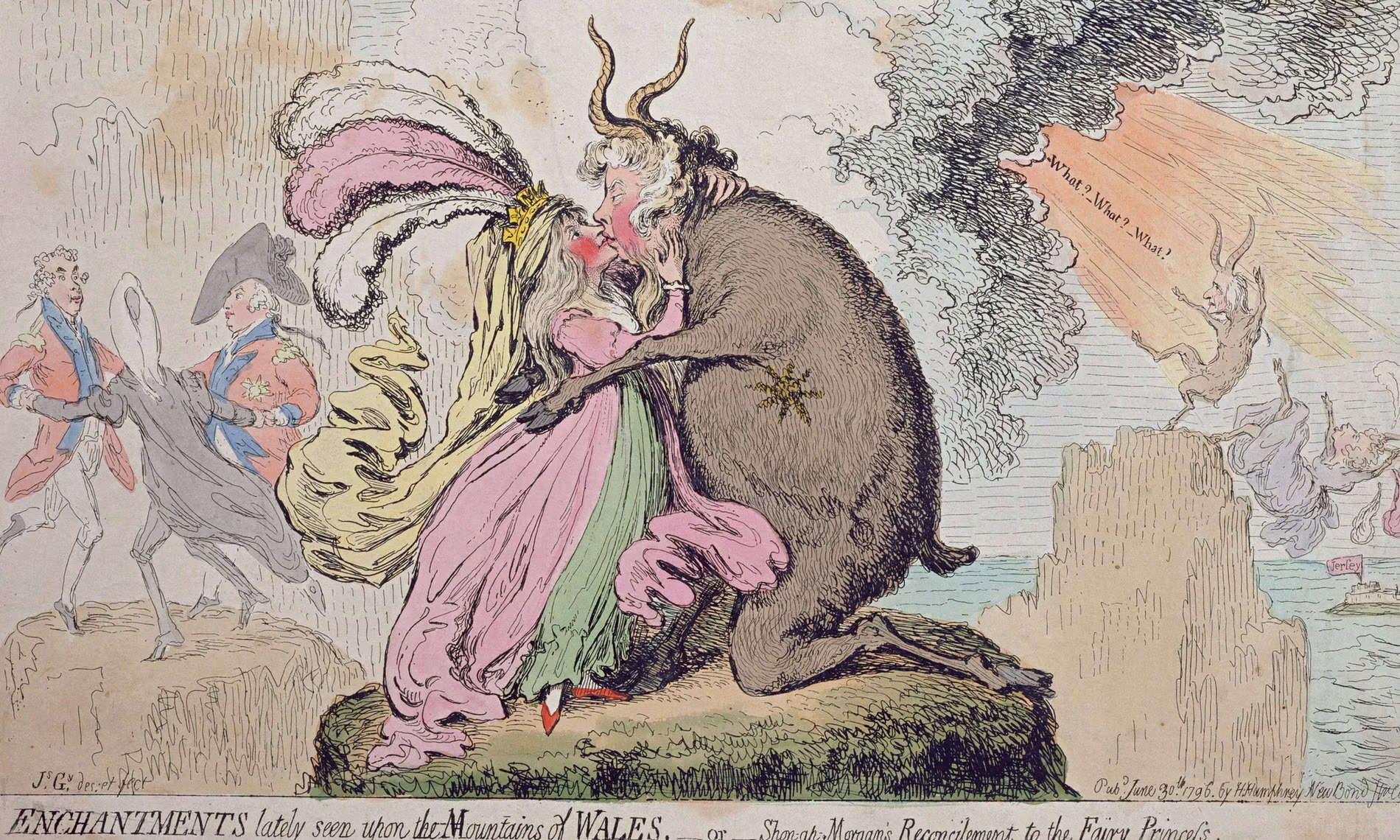 The Satirical Drawings of James Gillray – British satirical cartoons with risqué themes (late 1700s)