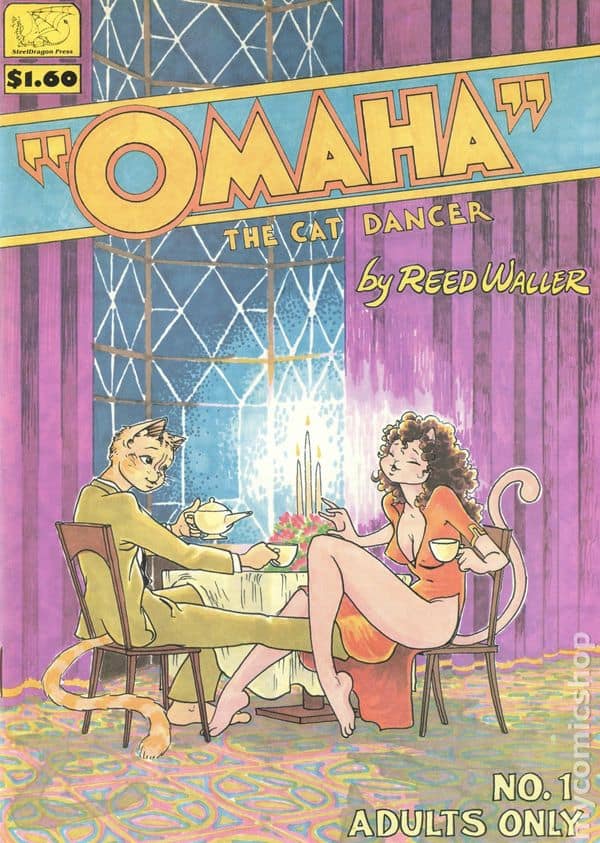 Omaha the Cat Dancer – An erotic anthropomorphic comic by Reed Waller and Kate Worley (1984)