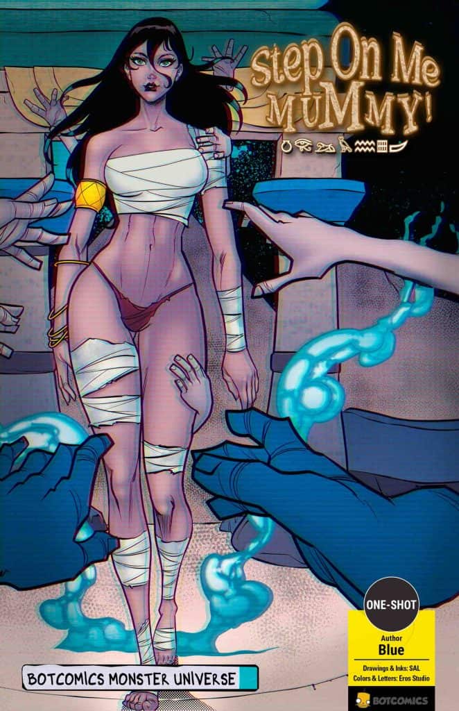 Step On Me, Mummy! Cover