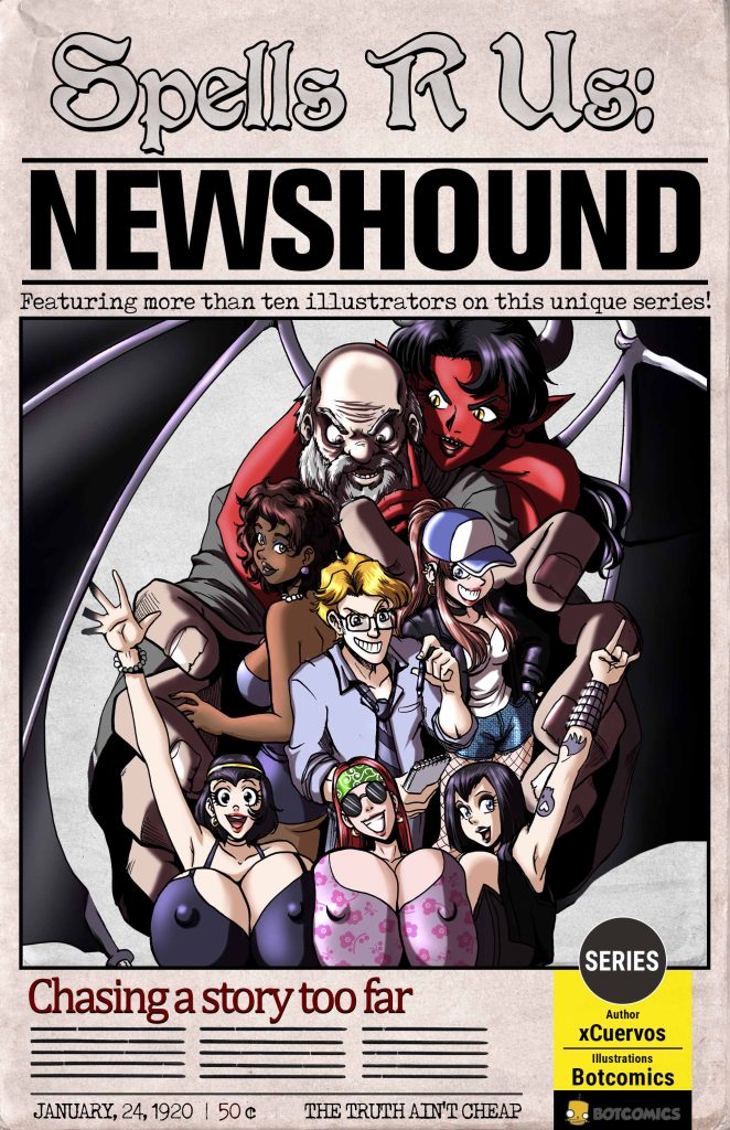 Spells R Us - Newshound Cover